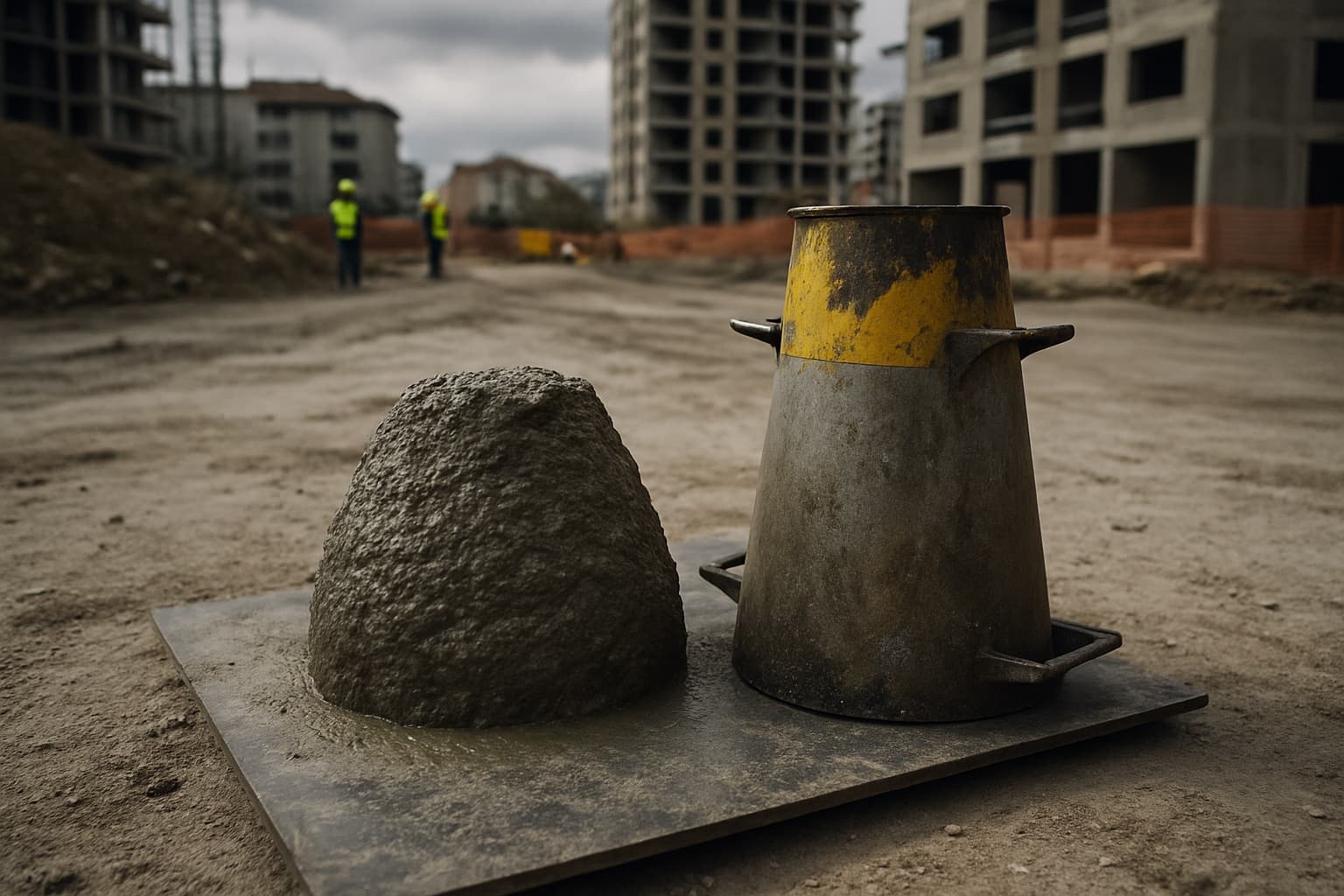 Beton Kıvamı (Slump) Nedir? Pompa Kullanımına Etkisi | Parmend Beton Blog