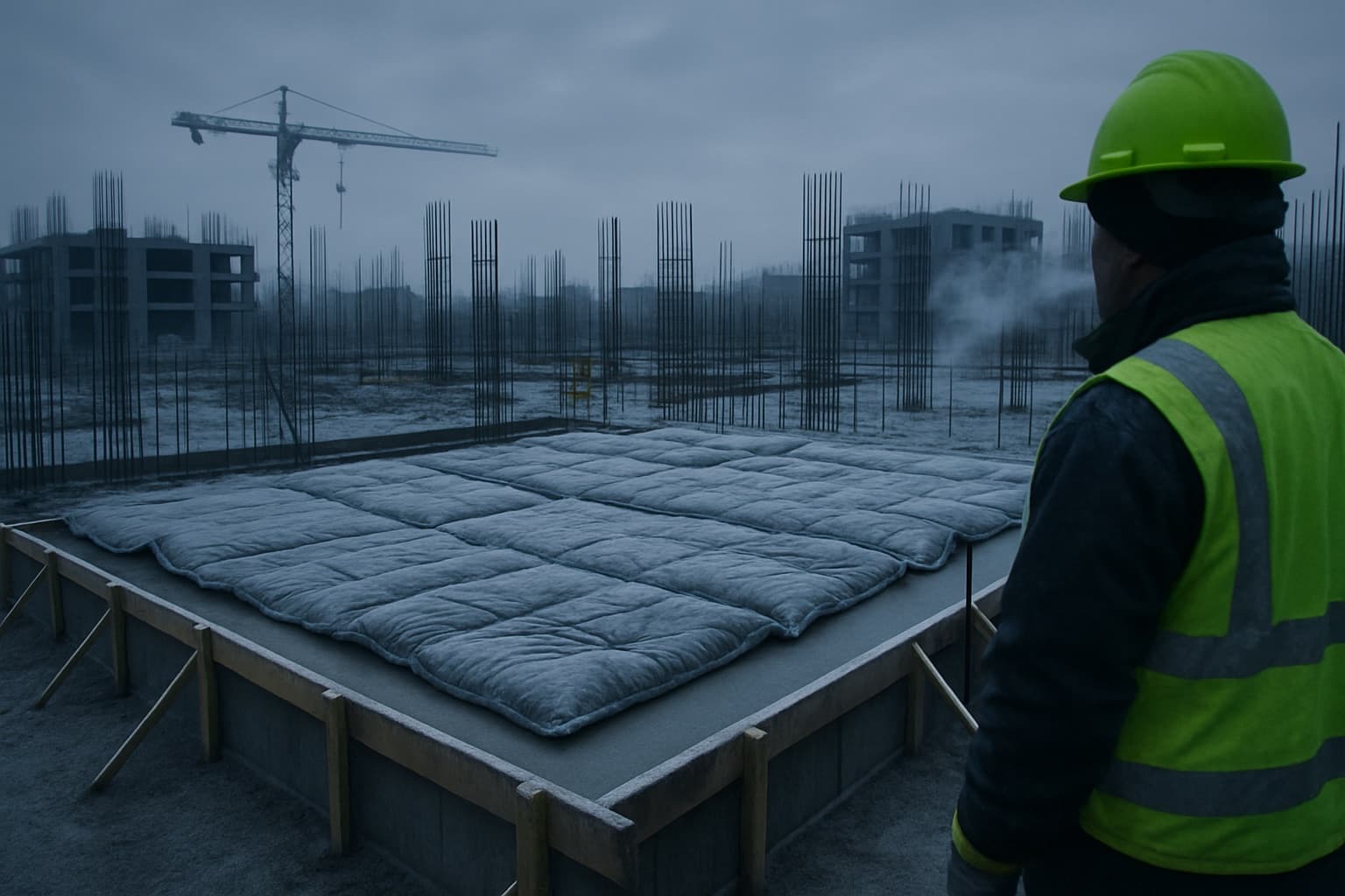 Soğuk Havada Beton Dökümü: 5°C Altında Nelere Dikkat Edilir? | Parmend Beton Blog