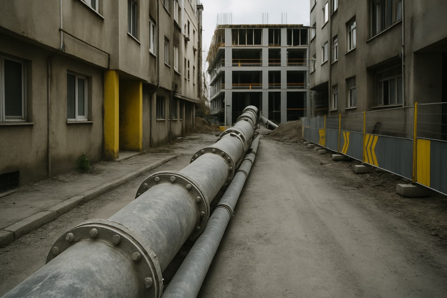 Makine Parkuru — Boru Hattı | Parmend sabit beton pompası