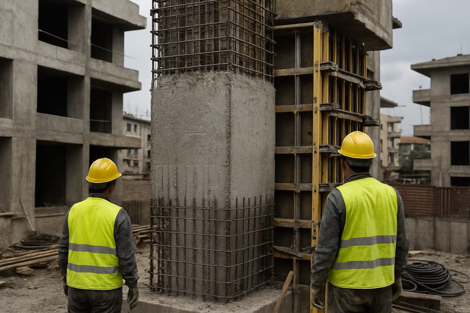 GÜÇLENDİRME UYGULAMASI | Parmend sabit beton pompası